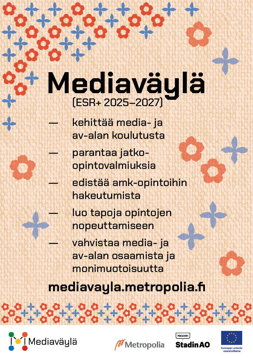 Mediaväylän juliste